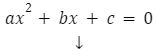równanie kwadratowe - postać ogólna