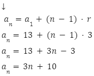 ciąg arytmetyczny 8